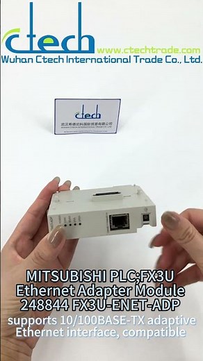 Mitsubishi FX3U-ENET-ADP Module – Seamless Ethernet Connectivity for Industrial Automation