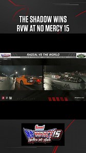 67K views · 1.3K reactions | 2024 Radial vs the World season champion Chris Daniel faced off with Jeffrey Barker in the final of No Mercy 15, and it was Barker behind the wheel of Stevie Fast Jackson’s The Shadow who turned on the win light. #flodragracing | FloDragRacing | Facebook