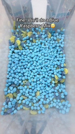 😏🐬Our Blue Raspberry Mix just gets better & better & BETTER!🐬😏 #reels #viral #satisfying #asmr #explorepage #candies #funny | Poppin Candy