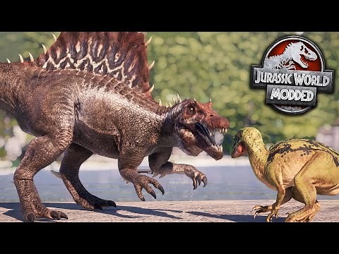 A NEW DINO MOD PACK!!! - Jurassic World Evolution Modded Series | Ep14