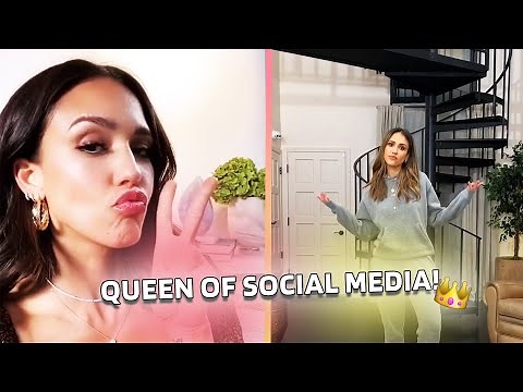 Jessica Alba Being Funny On TikTok For 3 Minutes Straight