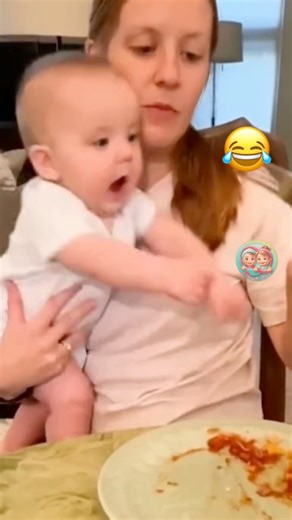 2.4M views · 91K reactions | Baby Reactions to Parents Eating...