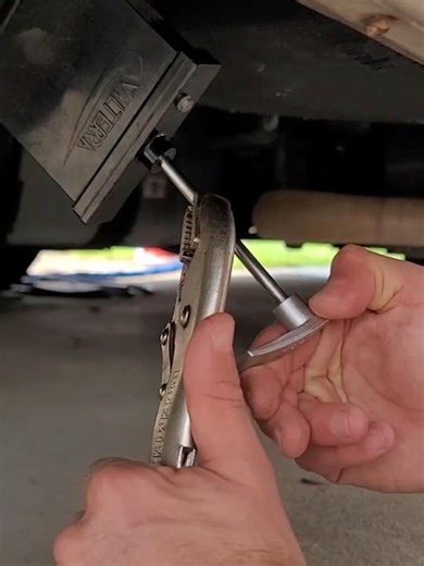 Broken RV Waste Valve Handle Fix