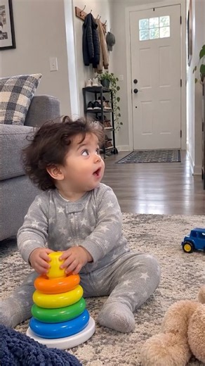 Baby's Reaction When Grandma Walks In SOPrecious!