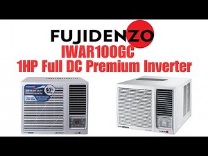 Fujidenzo IWAR100GC 1HP Full DC Premium Inverter #aircon #fujidenzo #IWAR100GC #inverter