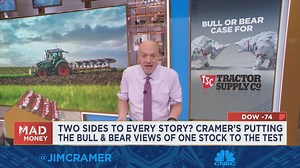 Tractor Supply is attractive at these levels, says Jim Cramer