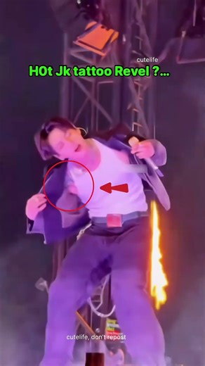 JK reveal his tattoo