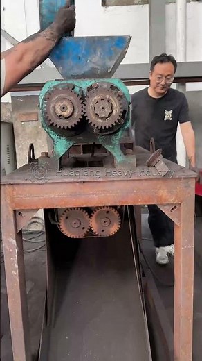 Double Roller Granulator--Graphite Powder & Pitch Granulation | Uniform Granules Size, High Hardness
