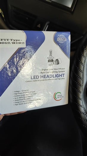 baleno glanza new Swift and grand vitara type-HIR2 led bulb in 4000rs