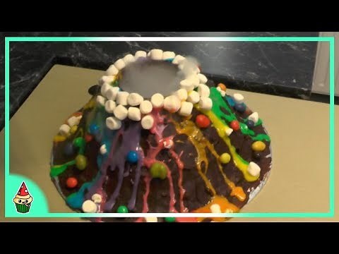 Schoko Candy Vulkan Torte mit Trockeneis - Freaky Baking - Niinja