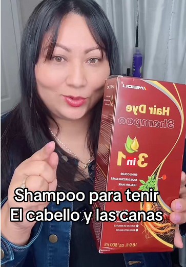 Cómo usar el shampoo meidu para teñir tu cabello paso a paso #cabello #experiencia #color #hairdyeshampoo