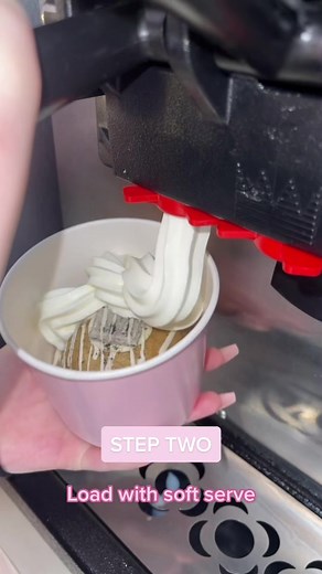 Delicious Loaded Cookie with Soft Serve and Toppings