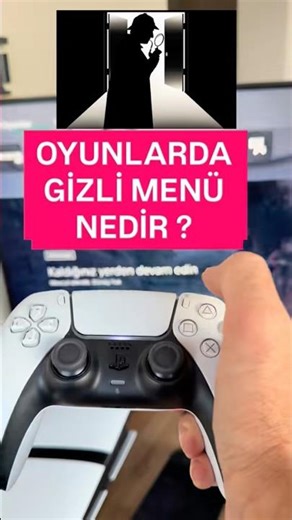 What is the hidden menu in Playstation games? #playstation #ps5 #ps5pro