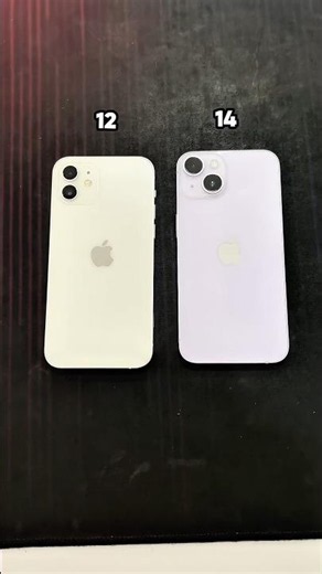 iPhone 12 Vs iPhone 14 || Reboot Up Speed Test! #shorts