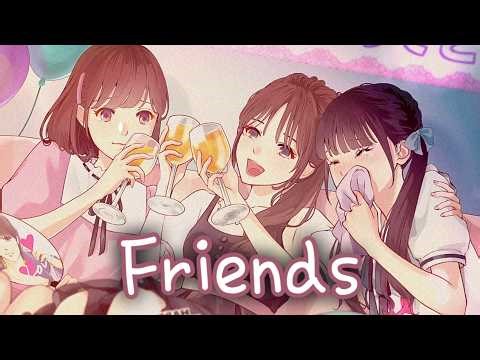 Nightcore - Friends [Remix] (Lyrics)
