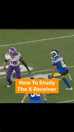 DB Network | How To Study The X WR This is for College-Pop Warner because our Hashes are wider and most times the ball is on a hash. This makes it... | Instagram