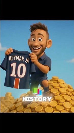AMAZING Journey of Neymar Jr 👑 | AI Animation