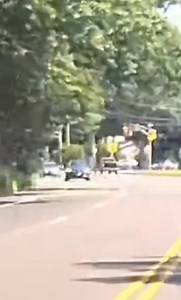 A crash on 571 and Whitesville in Toms River/Manchester was caught on dashcam. | Jersey Coast Emergency News