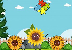 Sunflower Garden Butterfly Escape - Escape Fan