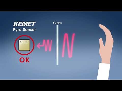 Inconspicuous Pyroelectric Infrared Sensor