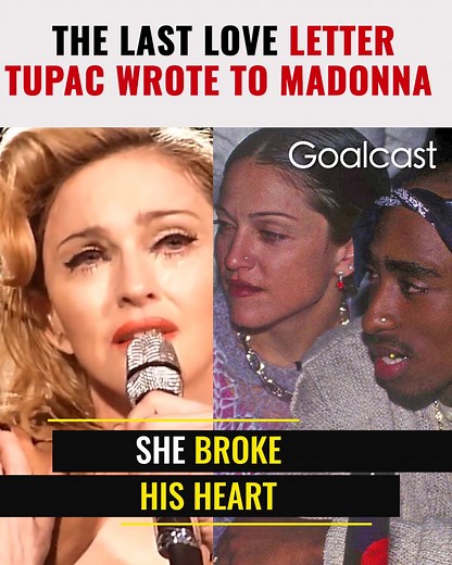 Madonna and Tupac Shakur shared a secret and special bond - so special that when Tupac was sentenced to prison, Madonna was the first person to run to his side. So why did Tupac end it all? And what was inside his heartbreaking last love letter to Madonna? | Goalcast