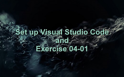 Exercise 04-01: Visual Studio Code and Planets Project - Help Video