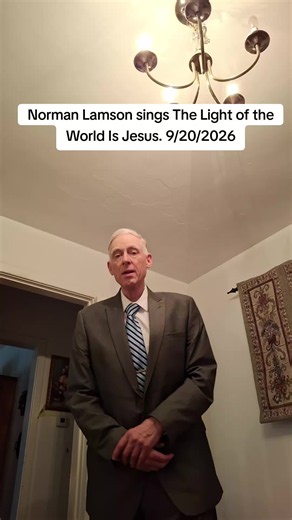 The Light of the World Is Jesus: words and music by Philip P. Bliss; hymnal, Hymns For The Family of God, p. 636; accompaniment by YouTube channel Dave Nuttall. #thelightoftheworldisjesus #hymns #gospel #fyp #normanlamsonsingsgospel