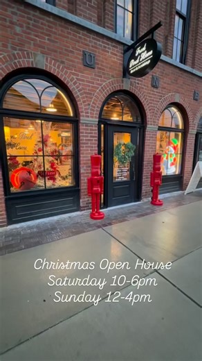 128 reactions · 14 shares | Christmas Open House Saturday 10-6pm & Sunday 12-4pm enjoy all the sights smells & sounds of Christmas ❤️114 West Main St. Plain City, OH | Front Porch Home | Facebook