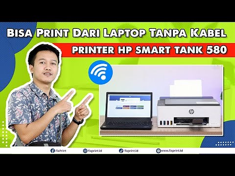 Cara Set Up Wifi Direct Ke Laptop | Printer HP Smart Tank 580 585