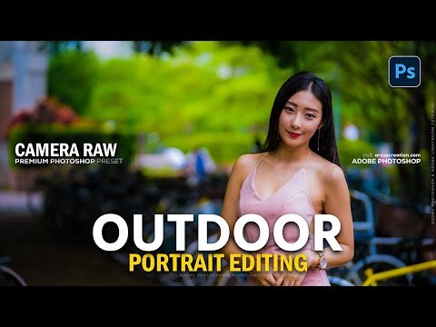 Photoshop Tutorial: Outdoor Portrait Editing in Photoshop । Adobe Photoshop Photo Editing