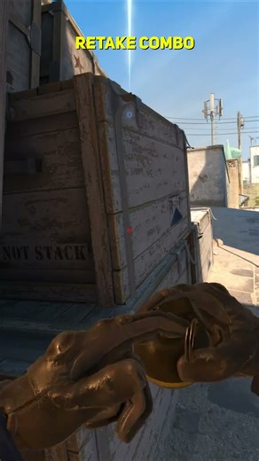 Effective Retake A Site Utility On Dust 2 CS2 #shorts