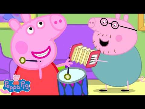 🎵 Έκπληξη με μουσικά όργανα! | Πέππα το Γουρουνάκι | Κινούμενα σχέδια για παιδιά