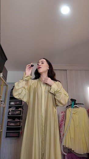 Closet Audit 👗 Lime Maxi Shirt Dress | Custom Styling