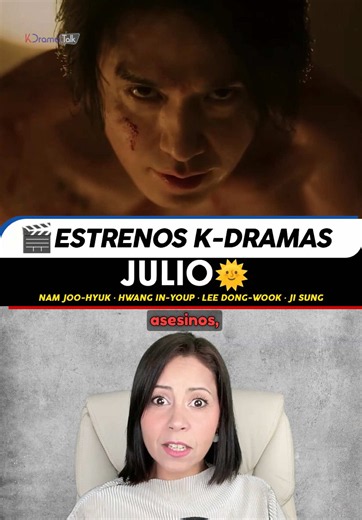 ¡Julio viene con estrenos que prometen dar muchísimo de qué hablar! 🤩 En este video les comparto algunos de los K-dramas que llegan durante julio, con el esperado regreso de Nam Joo-hyuk, Hwang In-youp, Lee Dong-wook, Park Eun-bin, Ji Sung, Lee Hye-ri y más. Este mes tendremos de todo: thrillers, comedias románticas, misterio, crimen, acción, fantasmas y mucho suspenso. 👀 📺 Los estrenos llegarán a plataformas como Netflix, Disney , Prime Video, Viki, Genie TV y Viu (según disponibilidad en ca