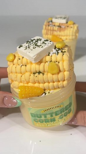 Introducing Corn Slime: Super Sizzly & Fluffy!