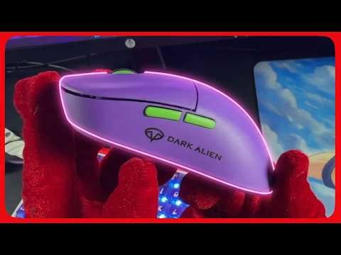 Novo Mouse Custo-Benefício sem fio na Aliexpress DARK ALIEN X11 PRO