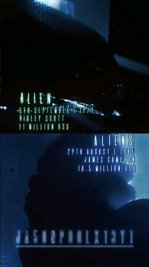 Alien (1979) Vs Aliens (1986) #alien #aliens #avp #alienromulus #xenomorph #vs #shorts #edit
