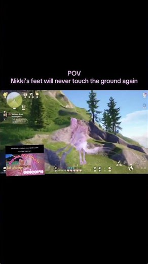 POV: Nikki’s feet will never touch the ground again! #infinitynikki