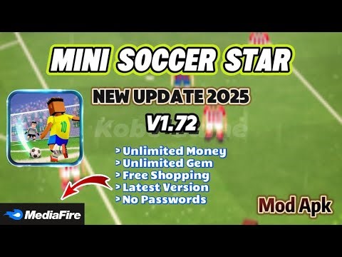 Mini Soccer Star v1.72 | New Update 2025 | Unlimited Money | Mod Apk