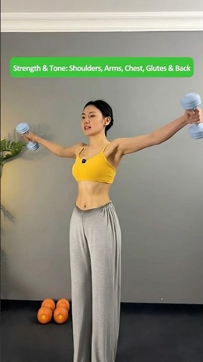 The Proper Order for Home Workouts That Targets Shoulders, Arms, Chest, Glutes, and Back