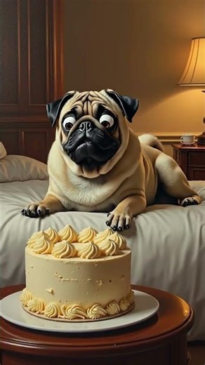 Epic Pug Attempt! Chester Snags the Cake & Hilarious Mischief Ensues 😂🍰 | Must-See Dog Moment!