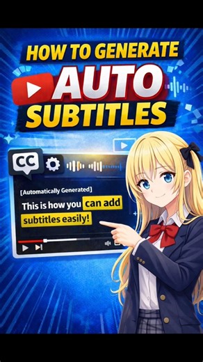 How to generate auto subtitle 😱 || ‪@TIPSANDTRICKSGUY-d3q‬