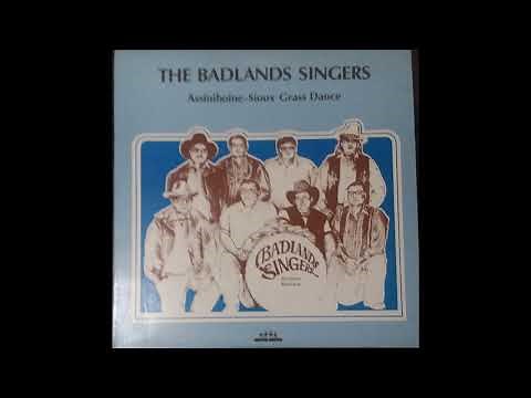 BADLANDS SINGERS ASSINIBOINE SIOUX GRASS DANCE