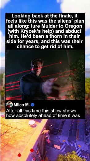 The X-Files - Mulder joins other abductees aboard the UFO (7x22)