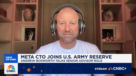 Watch CNBC's full interview with Meta CTO Andrew Bosworth