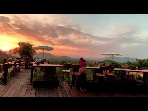beuatiful sunset video