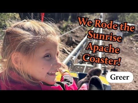 Sunrise Apache Alpine Coaster near Greer, Arizona