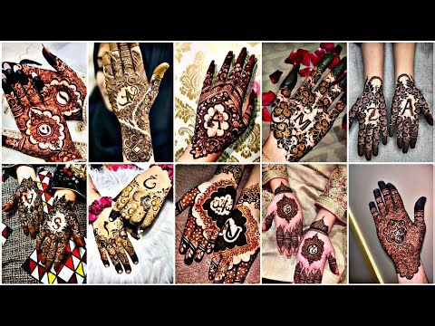 Letter Name mehndi design bridal || name mehndi design || mehndi tattoo design