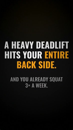 Why 5x5 only has ONE set of deadlifts