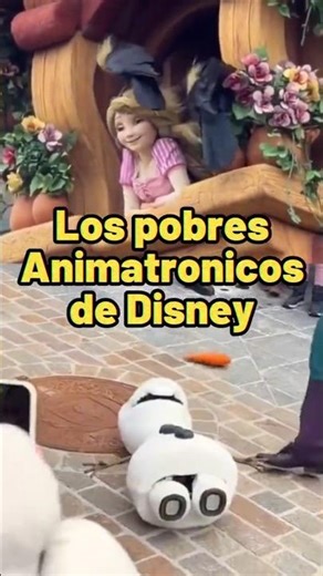RAPUNZEL SIN PELO Y OLAF MUERTO